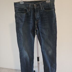 Levi's Dark Blue Straight Jeans